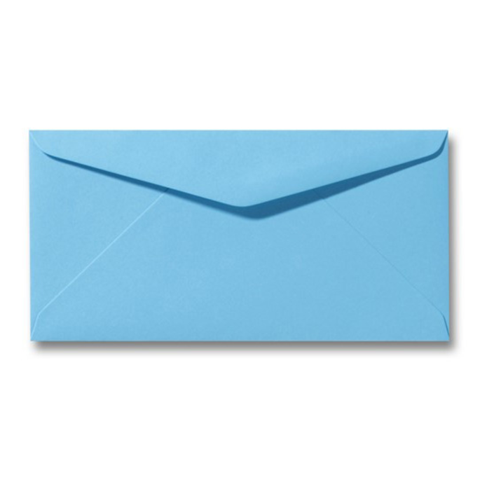 Envelop 11x22 Oceaan blauw