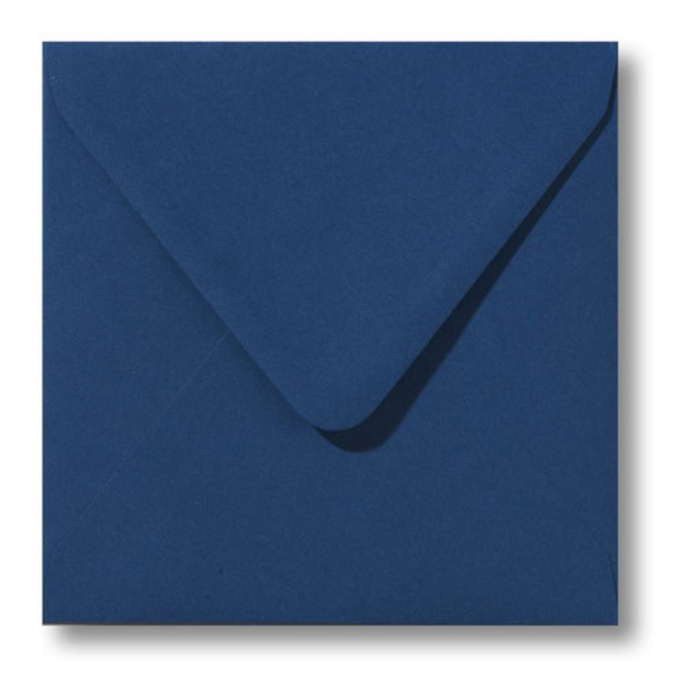 Envelop 14x14 Nachtblauw