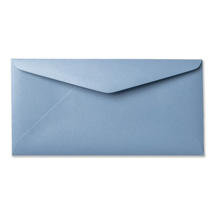 Envelop 11x22 Metallic ice blue