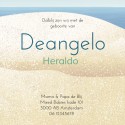 Op het strand - jongen binnen