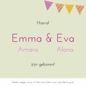 Tweelingen babykamer - meisjes lichte huidskleur binnen